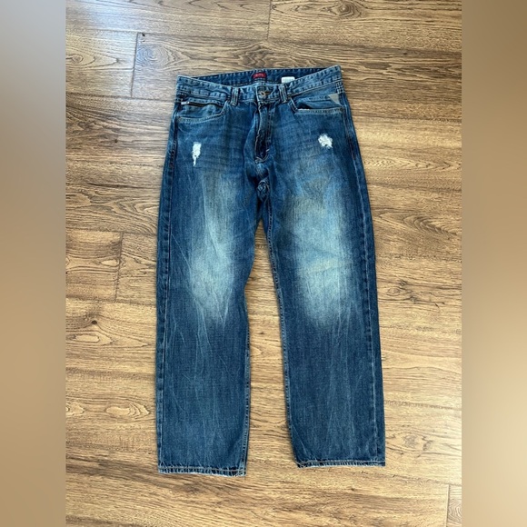 Y2K Sean John Straight Leg Jean 36x32 - Picture 1 of 4